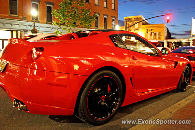 Ferrari 599GTB spotted in Red Bank, New Jersey