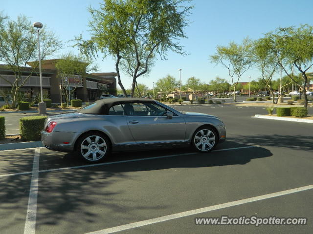 Bentley Continental spotted in Phoenix, Arizona