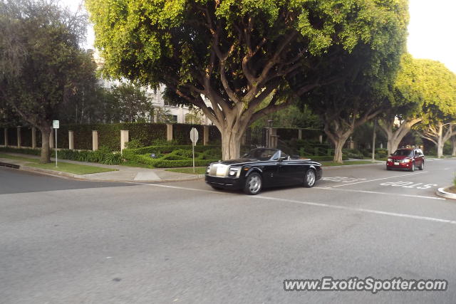 Rolls Royce Phantom spotted in Hollywood, California