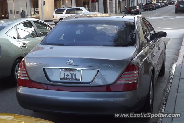 Mercedes Maybach spotted in Rodeo drive, California
