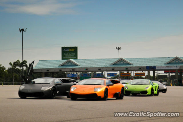 Lamborghini Murcielago spotted in Kuala Lumpur, Malaysia