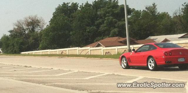 Ferrari 550 spotted in Edmond, Oklahoma