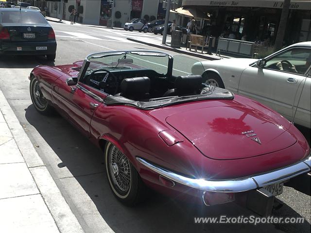 Jaguar E-Type spotted in Beverly Hills, California