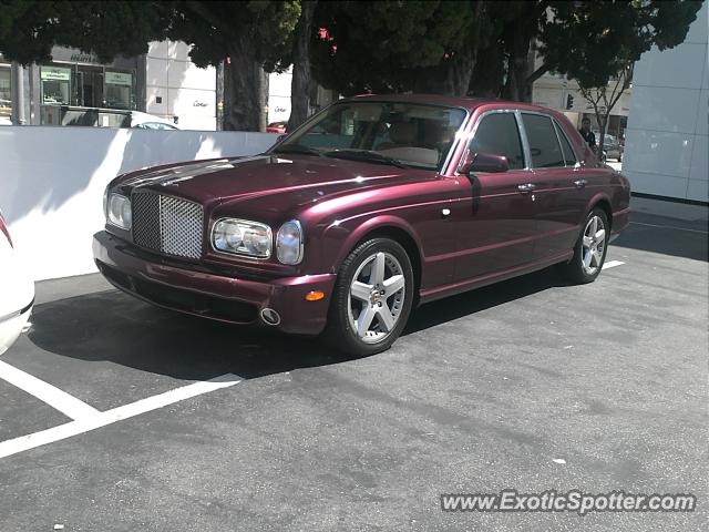 Bentley Arnage spotted in Beverly Hills, California