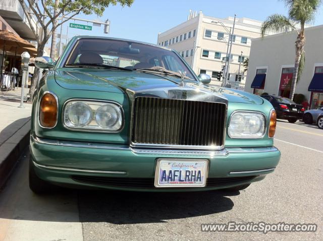 Rolls Royce Silver Seraph spotted in Beverly Hills, California