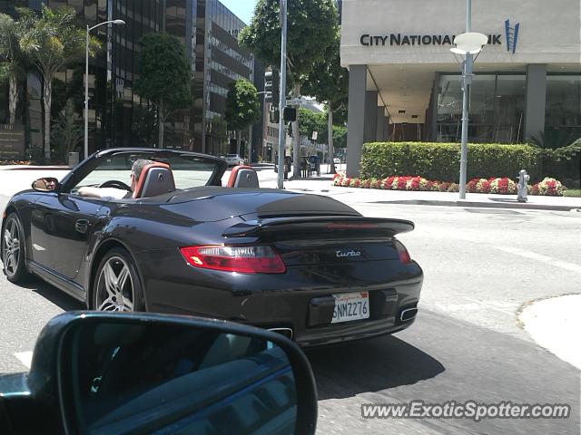 Porsche 911 Turbo spotted in Beverly Hills, California