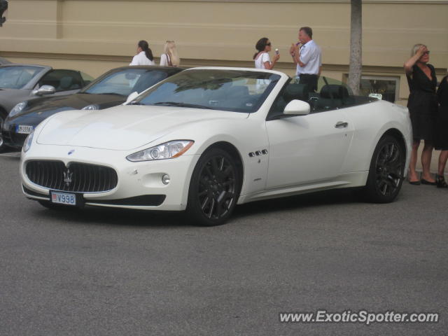 Maserati GranCabrio spotted in Montecarlo, Monaco