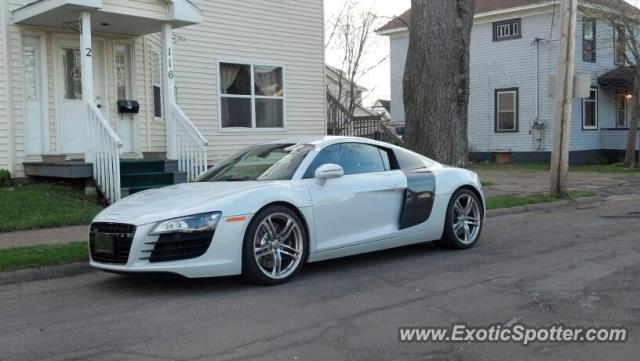 Audi R8 spotted in Truro, NS, Canada