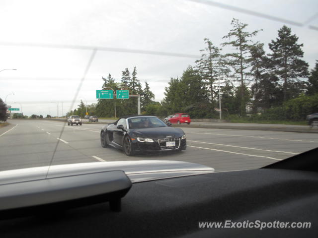 Audi R8 spotted in Richmond, BC, Canada