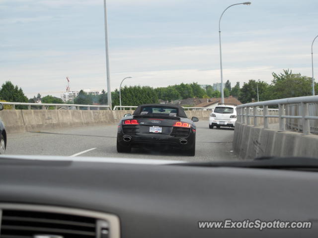 Audi R8 spotted in Richmond, BC, Canada