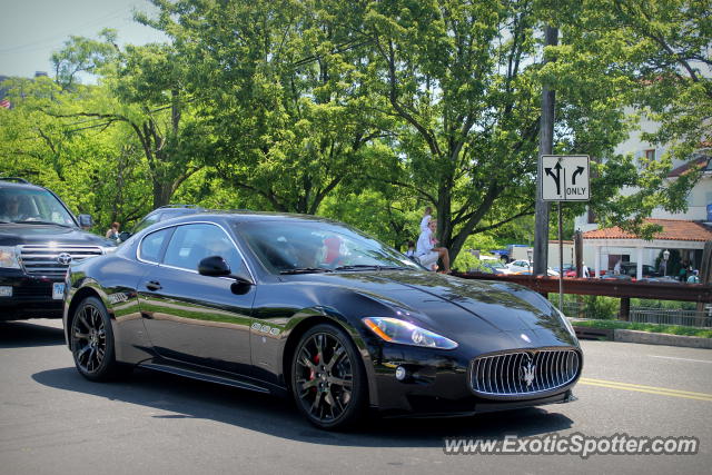 Maserati GranTurismo spotted in Greenwich, Connecticut