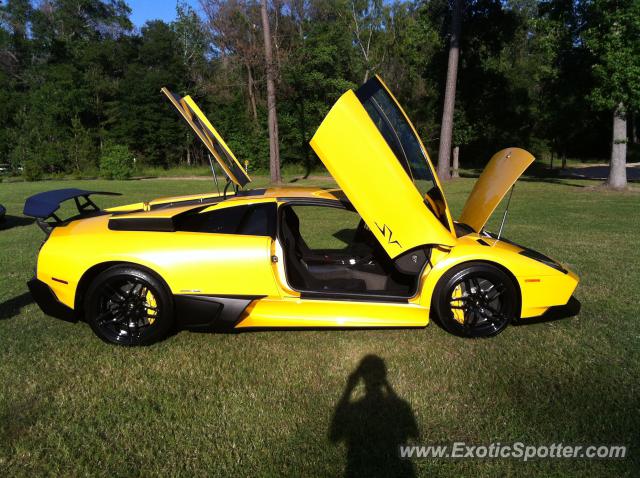 Lamborghini Murcielago spotted in Houston, Texas