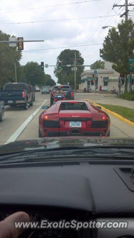 Lamborghini Murcielago spotted in Eldridge, Iowa