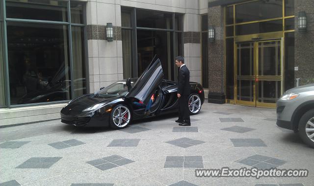 Mclaren MP4-12C spotted in Toronto, Ontario, Canada