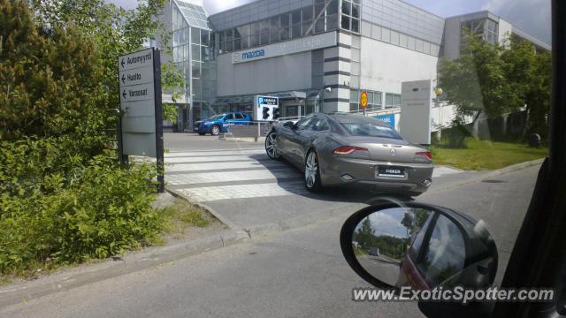 Fisker Karma spotted in Espoo, Finland