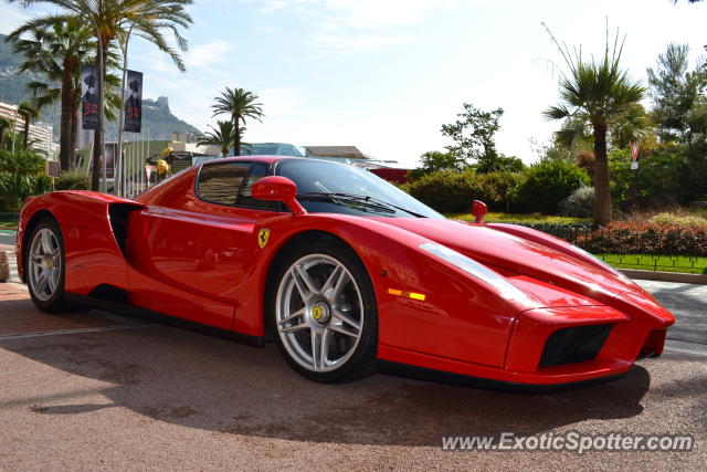 Ferrari Enzo spotted in Monte Carlo, Monaco