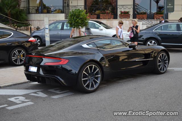 Aston Martin One-77 spotted in Monte carlo, Monaco