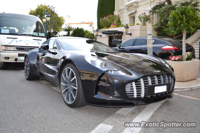 Aston Martin One-77 spotted in Monte Carlo, Monaco