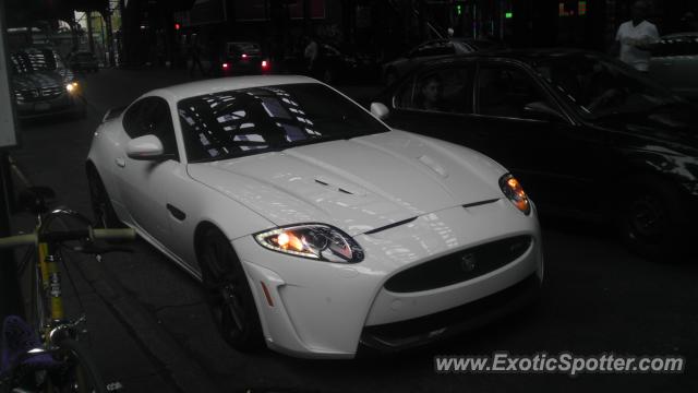 Jaguar XKR-S spotted in Brooklyn, New York