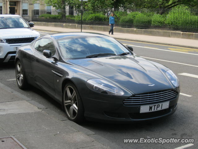 Aston Martin DB9 spotted in Glasgow, United Kingdom