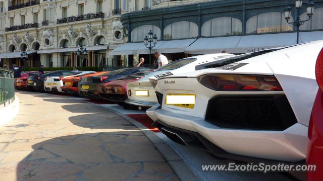 Lamborghini Aventador spotted in Monte Carlo, Monaco