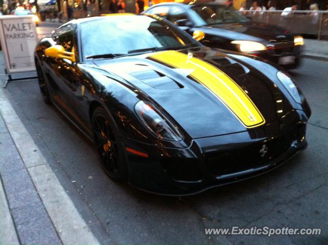 Ferrari 599GTB spotted in Toronto, Canada