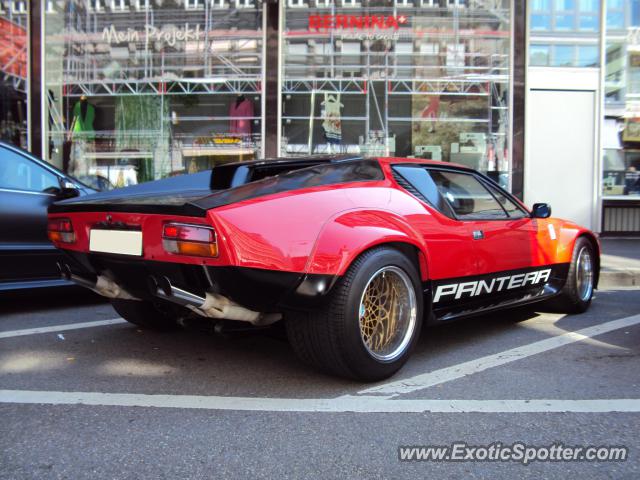 DeTomaso Pantera2 spotted in Zurich, Switzerland