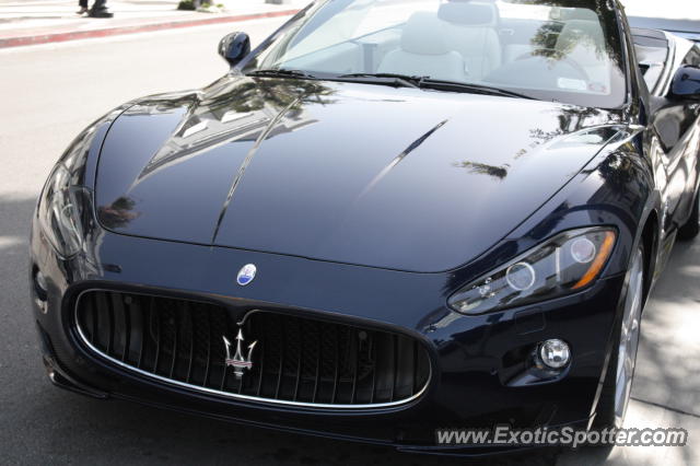 Maserati GranCabrio spotted in Beverly Hills, California