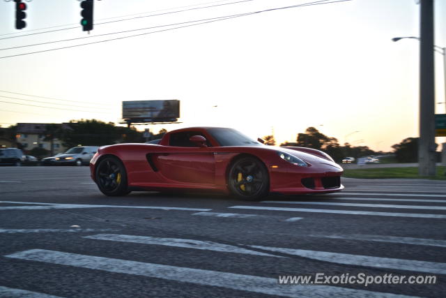 Porsche Carrera GT spotted in St. Petersburg, Florida