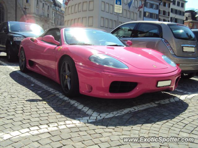 Ferrari 360 Modena spotted in Zurich, Switzerland