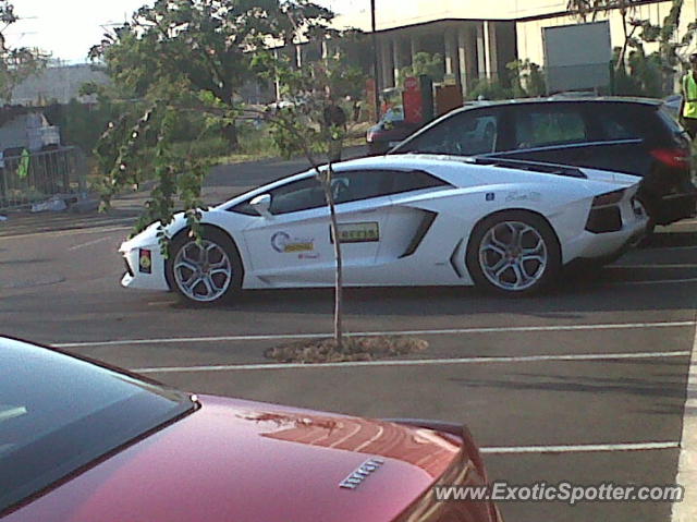 Lamborghini Aventador spotted in Durban, South Africa