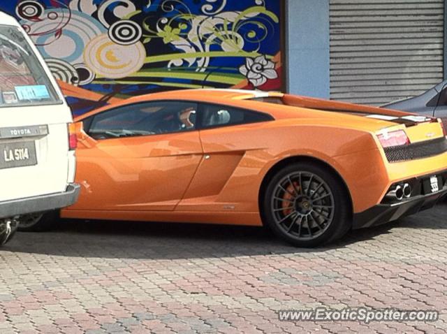 Lamborghini Gallardo spotted in Labuan Sabah, Malaysia