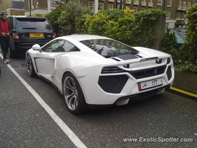 Mclaren MP4-12C spotted in London, United Kingdom