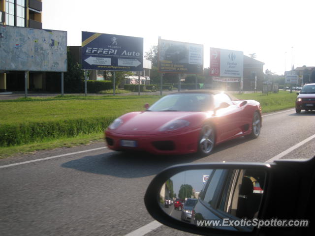 Ferrari 360 Modena spotted in Monza, Italy