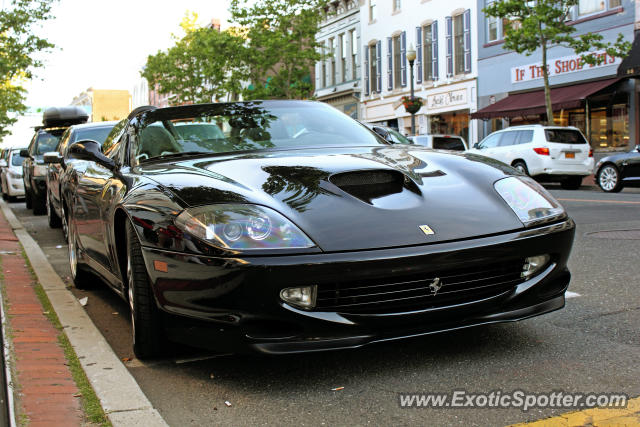 Ferrari 550 spotted in Red Bank, New Jersey