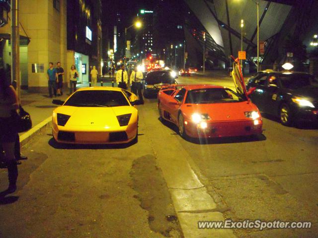 Lamborghini Murcielago spotted in Toronto Ontario, Canada