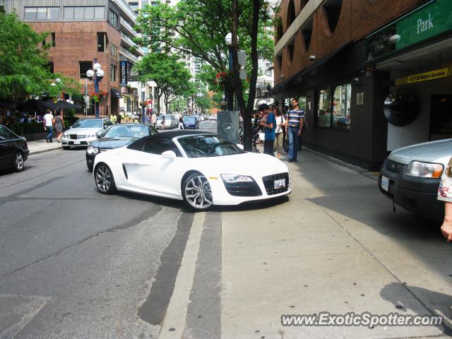 Audi R8 spotted in Toronto Ontario, Canada