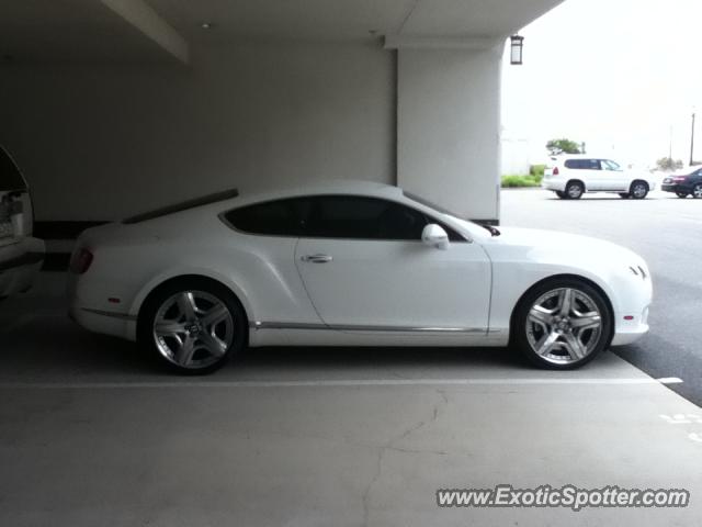 Bentley Continental spotted in Wildwood Crest, New Jersey