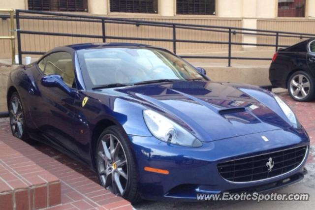 Ferrari California spotted in Baltimore, Maryland