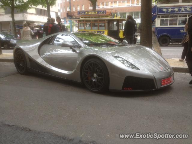 GTA Motor GTA Spano spotted in Le Mans, France