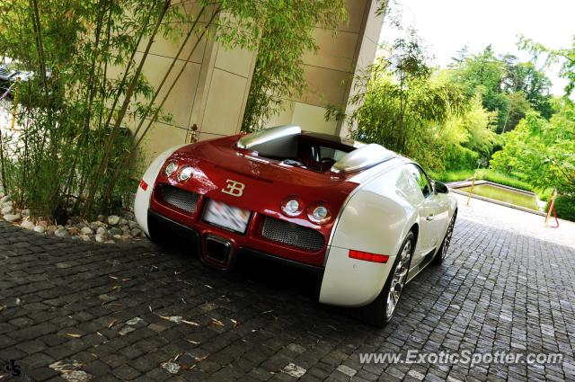 Bugatti Veyron spotted in Geneva, Switzerland