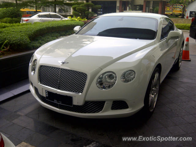 Bentley Continental spotted in Jakarta, Indonesia