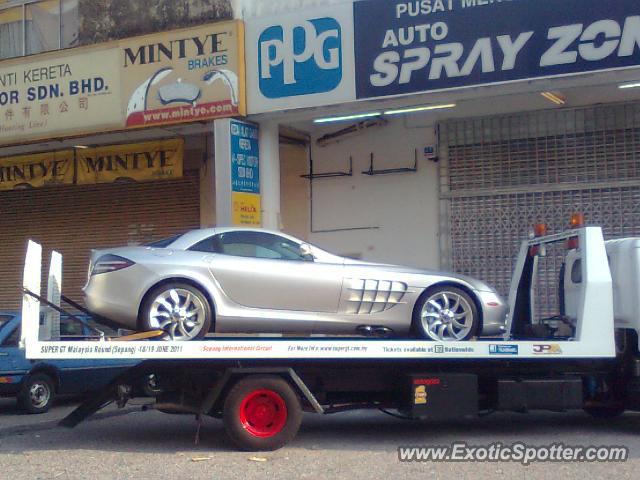 Mercedes SLR spotted in Shah Alam, Malaysia