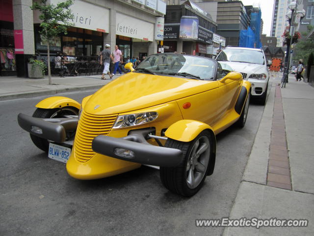 Plymouth Prowler spotted in Toronto, Canada
