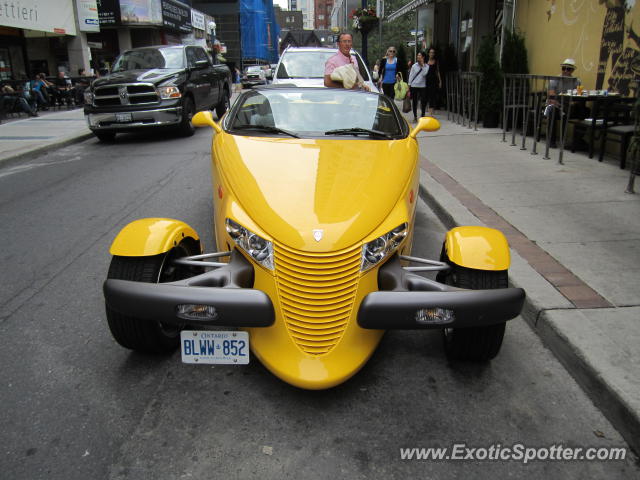 Plymouth Prowler spotted in Toronto, Canada