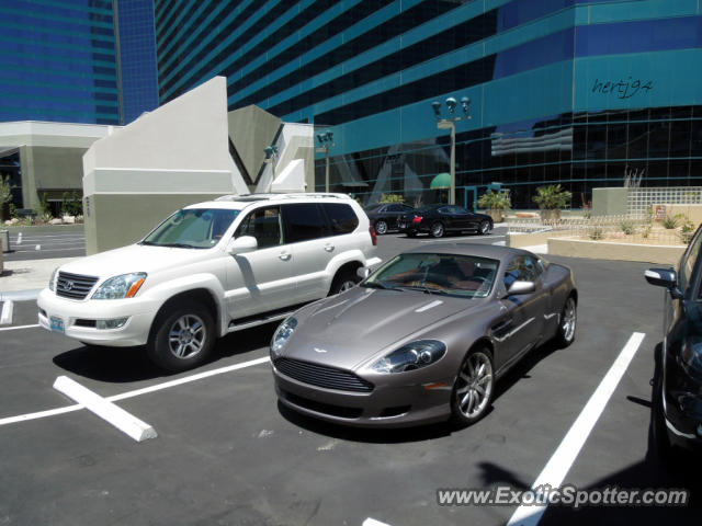 Aston Martin DB9 spotted in Las Vegas, Nevada