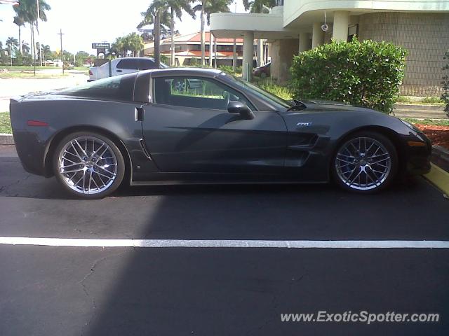 Chevrolet Corvette ZR1 spotted in Fort Myers, Florida
