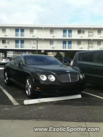 Bentley Continental spotted in Ocean City, New Jersey