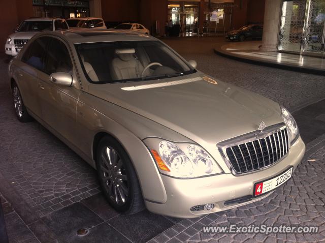 Mercedes Maybach spotted in Dubai, United Arab Emirates