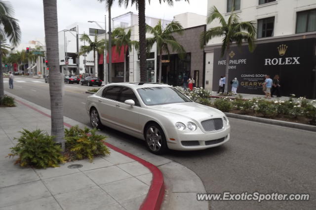 Bentley Continental spotted in Hollywood, California